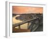 River Douro and Dom Luis I Bridge, Porto, Portugal-Alan Copson-Framed Photographic Print