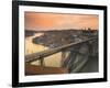 River Douro and Dom Luis I Bridge, Porto, Portugal-Alan Copson-Framed Photographic Print