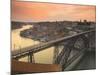 River Douro and Dom Luis I Bridge, Porto, Portugal-Alan Copson-Mounted Photographic Print