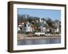 River Elbe at Ovelgonne, Hamburg, Germany, Europe-Hans Peter Merten-Framed Photographic Print