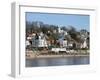 River Elbe at Ovelgonne, Hamburg, Germany, Europe-Hans Peter Merten-Framed Photographic Print