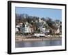 River Elbe at Ovelgonne, Hamburg, Germany, Europe-Hans Peter Merten-Framed Photographic Print