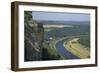 River Elbe from Schloss Konigstein, Saxony, Germany, Europe-Rolf Richardson-Framed Photographic Print