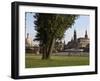 River Elbe, Hofkirche, Castle, and Frauenkirche, Dresden, Saxony, Germany-Dallas & John Heaton-Framed Photographic Print