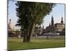 River Elbe, Hofkirche, Castle, and Frauenkirche, Dresden, Saxony, Germany-Dallas & John Heaton-Mounted Photographic Print