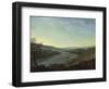 River Elbe Near Blasewitz-Anton Graff-Framed Giclee Print