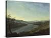 River Elbe Near Blasewitz-Anton Graff-Stretched Canvas