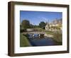 River Eye, Lower Slaughter Village, the Cotswolds, Gloucestershire, England, United Kingdom, Europe-Roy Rainford-Framed Photographic Print