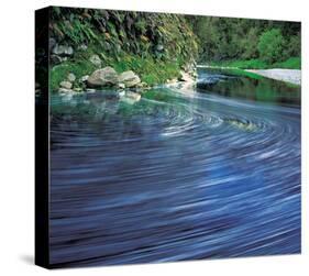 River Flow-null-Stretched Canvas
