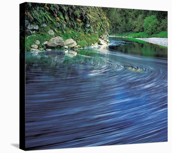 River Flow-null-Stretched Canvas