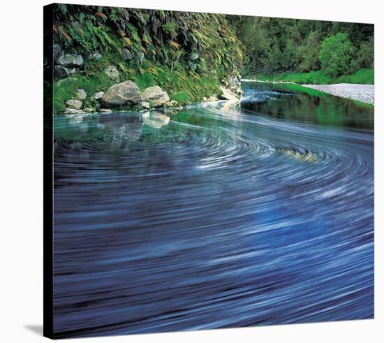 River Flow-null-Stretched Canvas