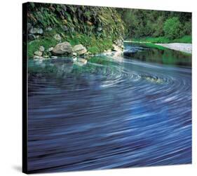 River Flow-null-Stretched Canvas