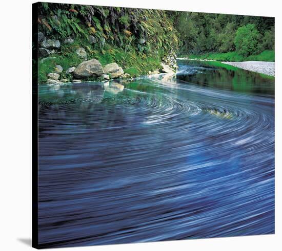 River Flow-null-Stretched Canvas