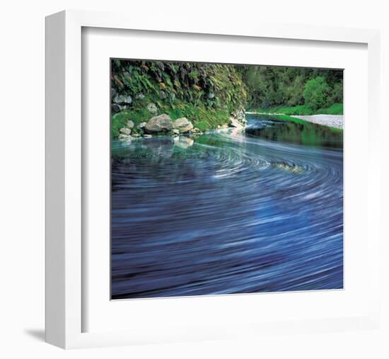 River Flow-null-Framed Art Print