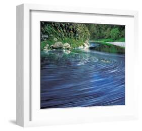 River Flow-null-Framed Art Print