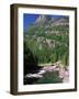 River Flowing Below Mountains-Neil Rabinowitz-Framed Photographic Print