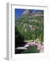 River Flowing Below Mountains-Neil Rabinowitz-Framed Photographic Print