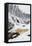 River Flowing in Snowy Winter Forest-Risto0-Framed Stretched Canvas