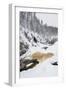 River Flowing in Snowy Winter Forest-Risto0-Framed Photographic Print