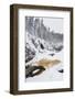 River Flowing in Snowy Winter Forest-Risto0-Framed Photographic Print