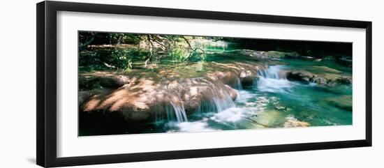 River Flowing in Summer Afternoon Light, Siagnole River, Provence-Alpes-Cote D'Azur, France-null-Framed Photographic Print