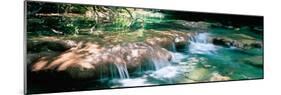 River Flowing in Summer Afternoon Light, Siagnole River, Provence-Alpes-Cote D'Azur, France-null-Mounted Photographic Print