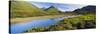 River Flowing on a Landscape, River Sligachan, Glen Sligachan, Isle of Skye, Scotland-null-Stretched Canvas