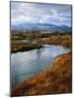 River Flowing Through Landscape, Bear River, Bannock Range, Cache Valley, Great Basin, Idaho-Scott T^ Smith-Mounted Photographic Print