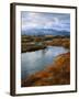 River Flowing Through Landscape, Bear River, Bannock Range, Cache Valley, Great Basin, Idaho-Scott T^ Smith-Framed Photographic Print