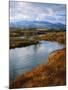 River Flowing Through Landscape, Bear River, Bannock Range, Cache Valley, Great Basin, Idaho-Scott T^ Smith-Mounted Photographic Print