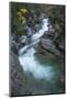 River flowing through Maligne Canyon with autumn foliage, Jasper National Park, UNESCO World Herita-Jon Reaves-Mounted Photographic Print