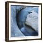 River Flowing Through Rocks-Micha Pawlitzki-Framed Premium Photographic Print