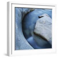 River Flowing Through Rocks-Micha Pawlitzki-Framed Photographic Print