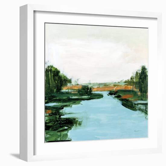 River Flowing Through-Pamela Munger-Framed Art Print