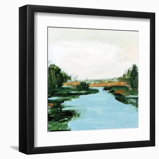 River Flowing Through-Pamela Munger-Framed Art Print