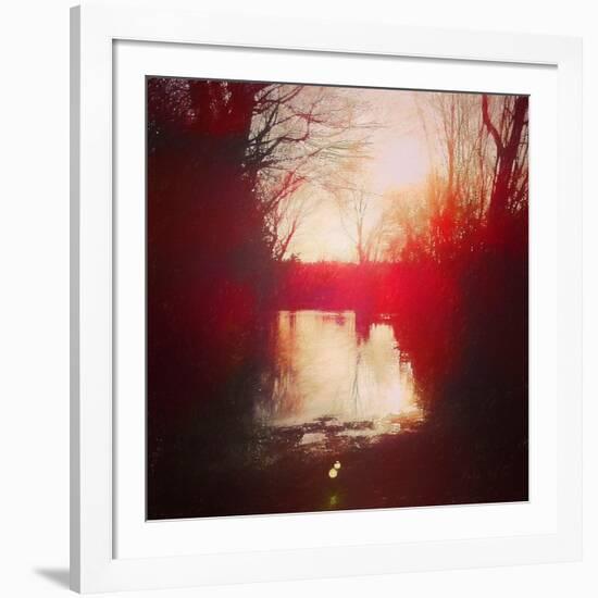 River Ford, 2018-Helen White-Framed Giclee Print