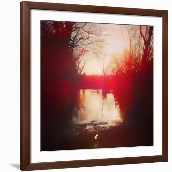 River Ford, 2018-Helen White-Framed Giclee Print