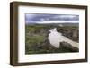 River from Godafoss waterfall in Iceland, Europe-null-Framed Photographic Print