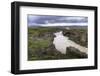 River from Godafoss waterfall in Iceland, Europe-null-Framed Photographic Print