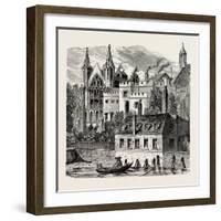 River Front of the Old House of Peers-null-Framed Giclee Print