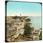 River Ganges from the Aurangzeb Mosque, Benares, India, Late 19th or Early 20th Century-null-Stretched Canvas