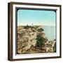 River Ganges from the Aurangzeb Mosque, Benares, India, Late 19th or Early 20th Century-null-Framed Giclee Print