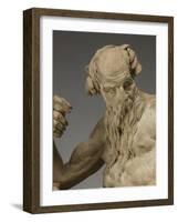 River God, 1755 (Terracotta)-Jean-jacques Caffieri-Framed Giclee Print