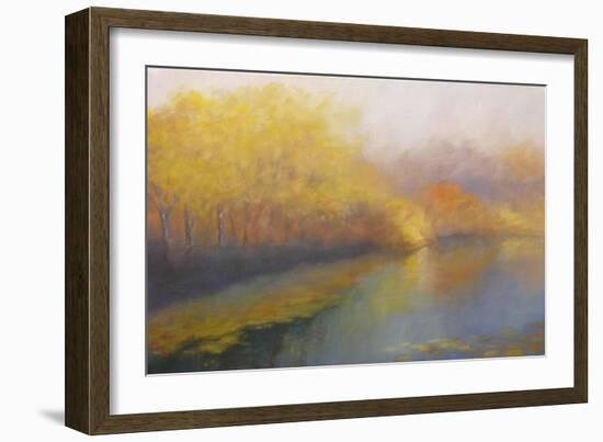 River Gold 2012 Landscape-Lee Campbell-Framed Giclee Print