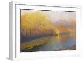 River Gold 2012 Landscape-Lee Campbell-Framed Giclee Print