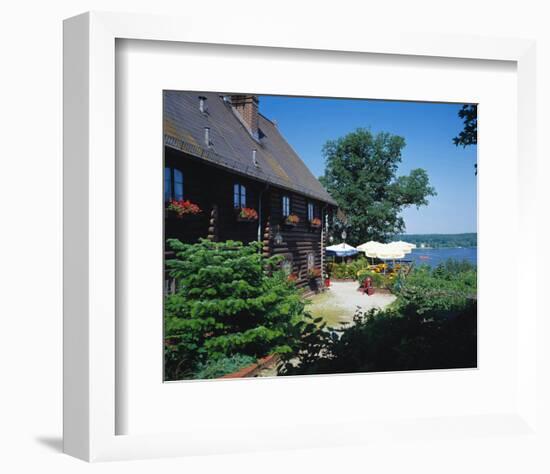 River Havel Berlin Germany-null-Framed Art Print