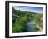 River Herault, Near St. Guilhem Le Desert, Languedoc-Roussillon, France-Michael Busselle-Framed Photographic Print