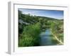 River Herault, Near St. Guilhem Le Desert, Languedoc-Roussillon, France-Michael Busselle-Framed Photographic Print