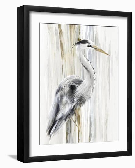 River Heron I-Eva Watts-Framed Art Print