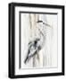 River Heron I-Eva Watts-Framed Art Print